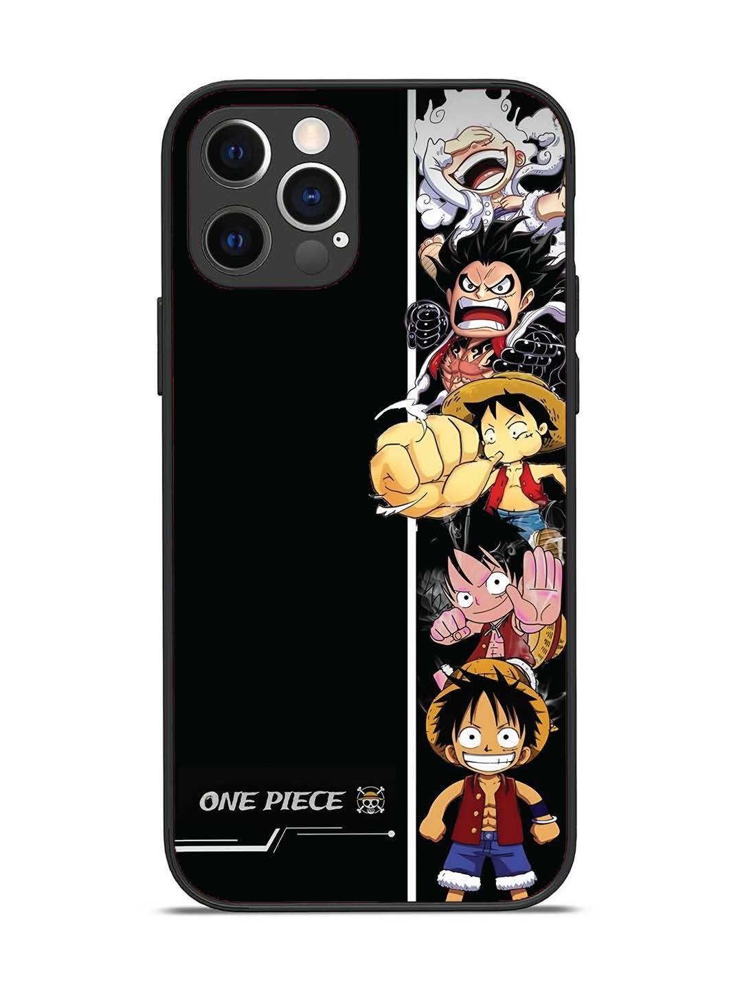 iPhone 12 Pro Luffy Evolution Gear 5 Anime Art