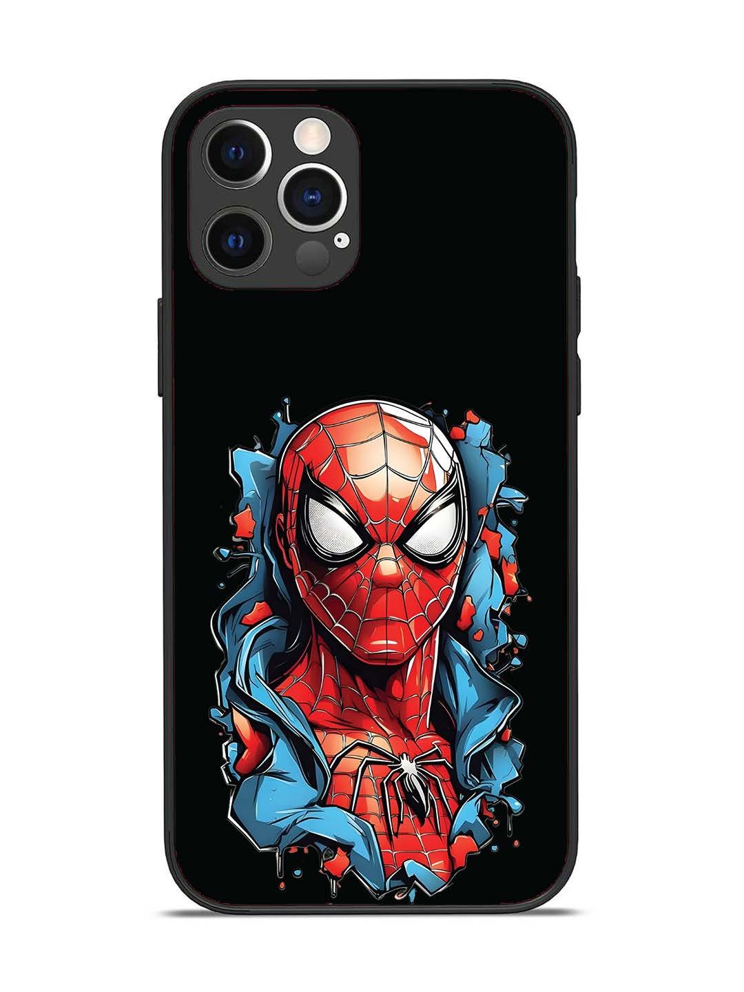 iPhone 12 Pro Spider man street art style