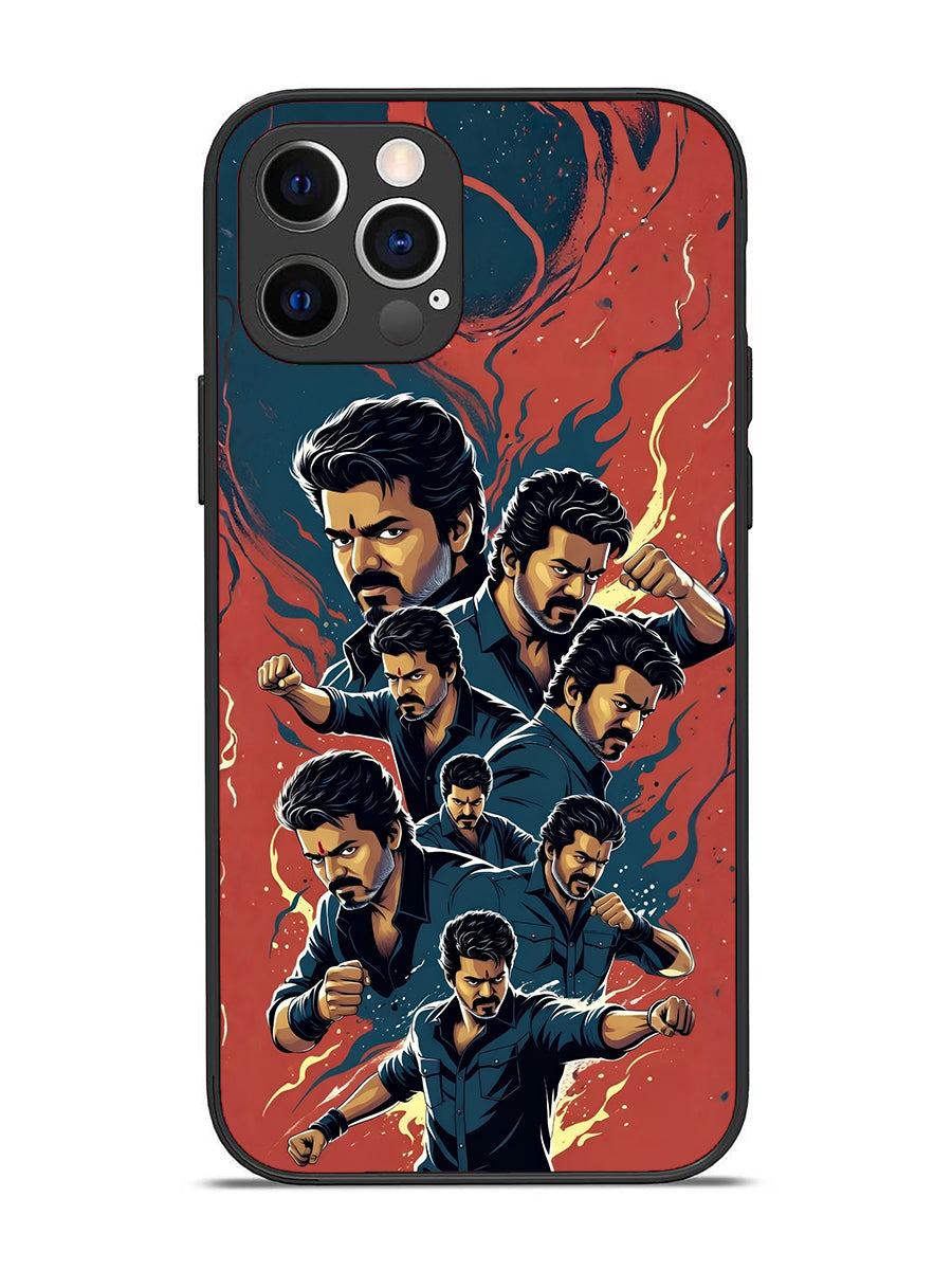 Vivo T1 Pro Fluid wave pattern Vivid Orange