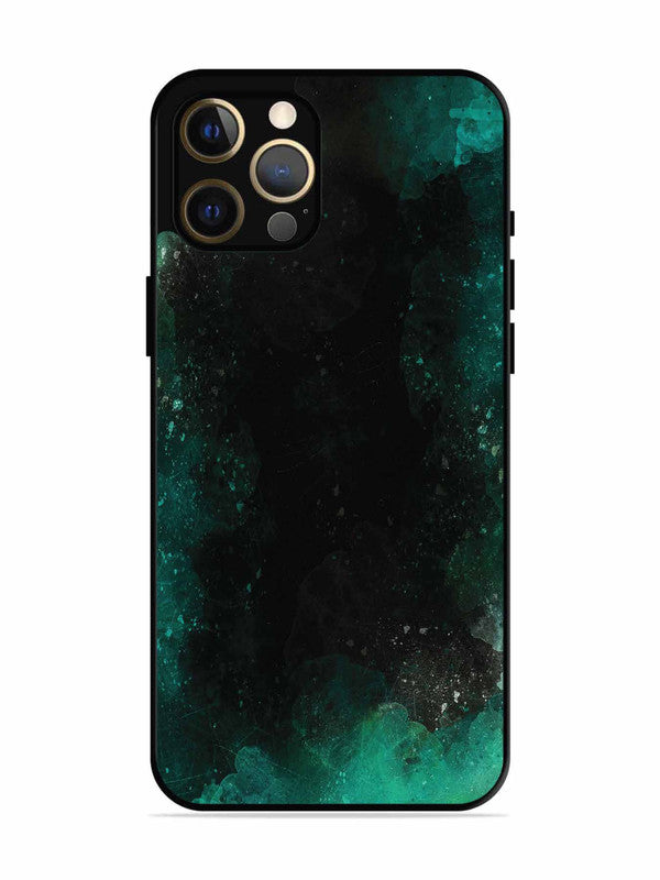 iPhone 12 Pro Max Dark Black And Green Forest
