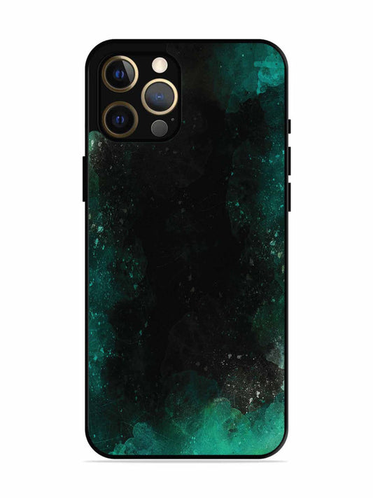 iPhone 12 Pro Max Dark Black And Green Forest