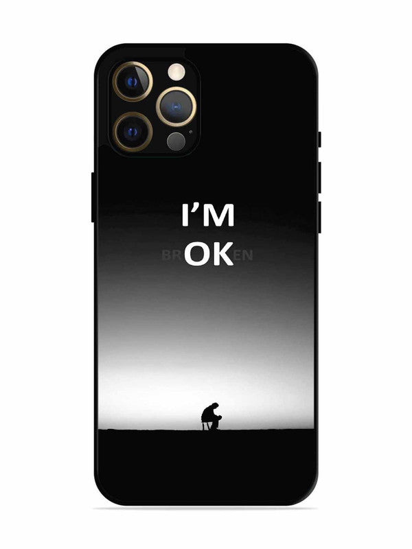 iPhone 12 Pro Max I'm Broken A man on Chair Alone