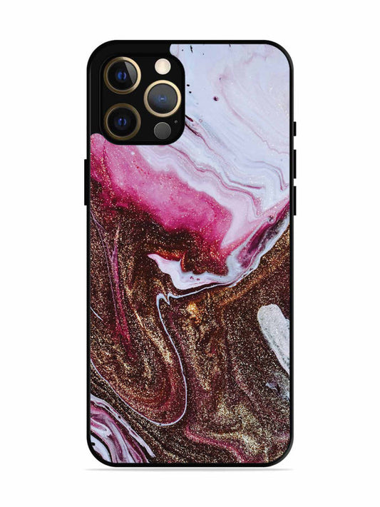 iPhone 12 Pro Max Elegant Rose & Gold Marble