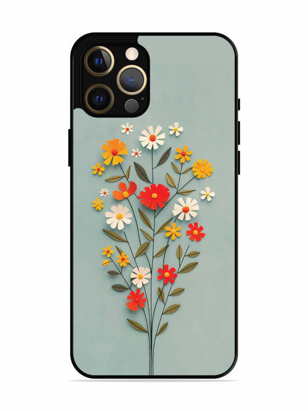 iPhone 12 Pro Max Paper Flowers