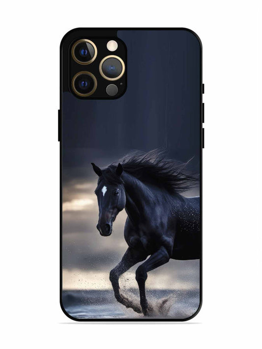 iPhone 12 Pro Max black-horse-animal