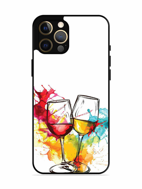 iPhone 12 Pro Max Colorful wine glasses