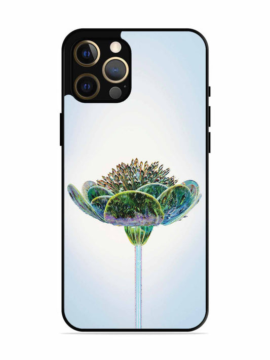 iPhone 12 Pro Max Liquid Glass Chromatic Flower