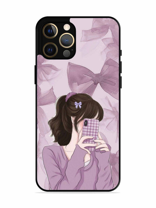 iPhone 12 Pro Max Pinky Girl taking selfie