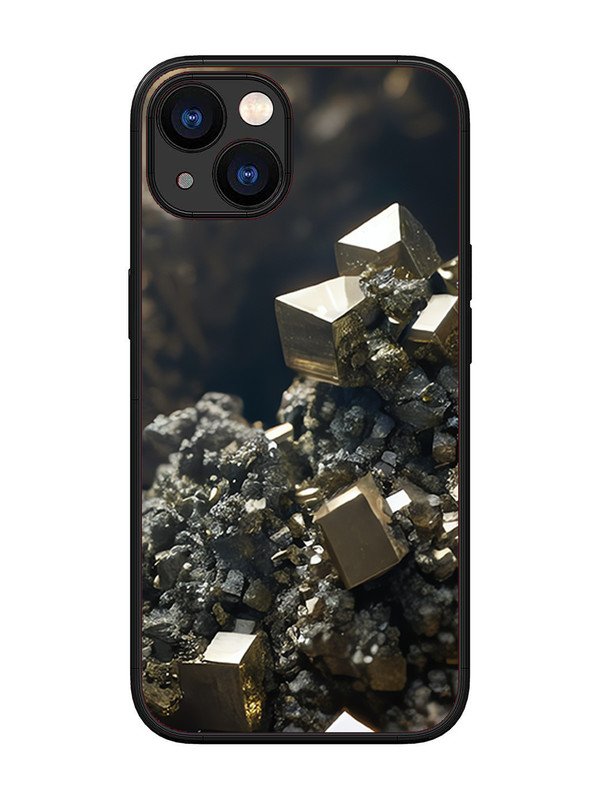 iPhone 13 Gold Crystals