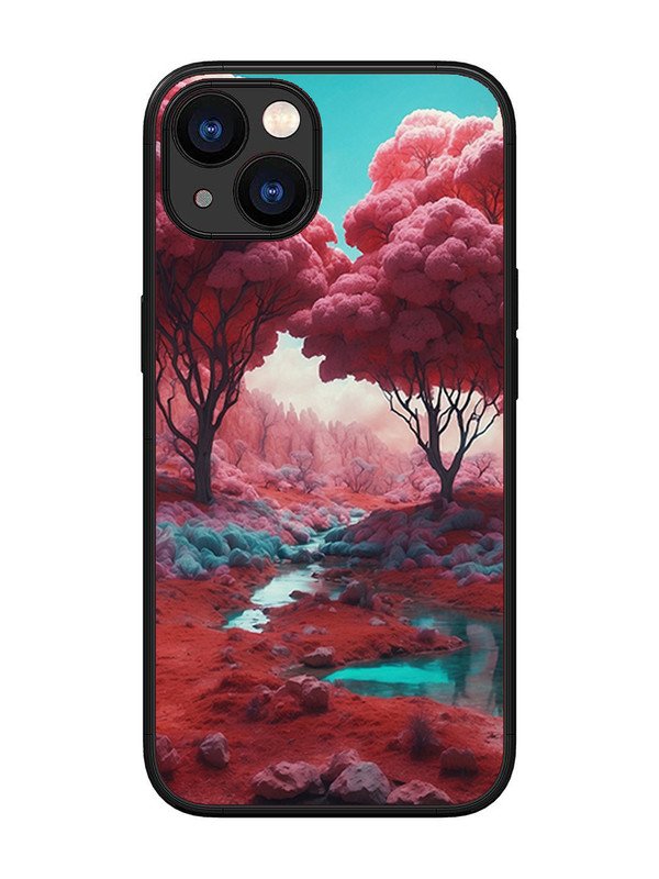 iPhone 13 Pink Forest