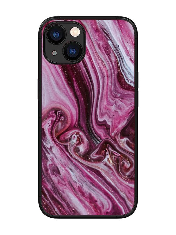 iPhone 13 Pink Flood Marble