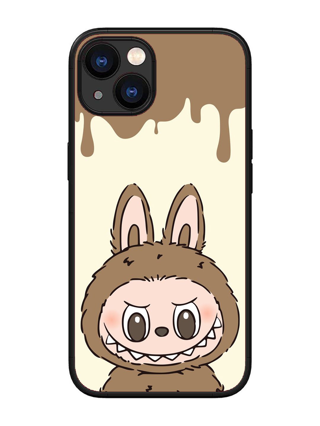 iPhone 13 Labubu Closeup Chocolate