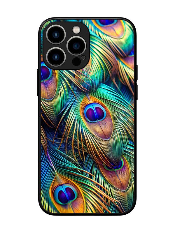 iPhone 13 Pro Max peacock feather