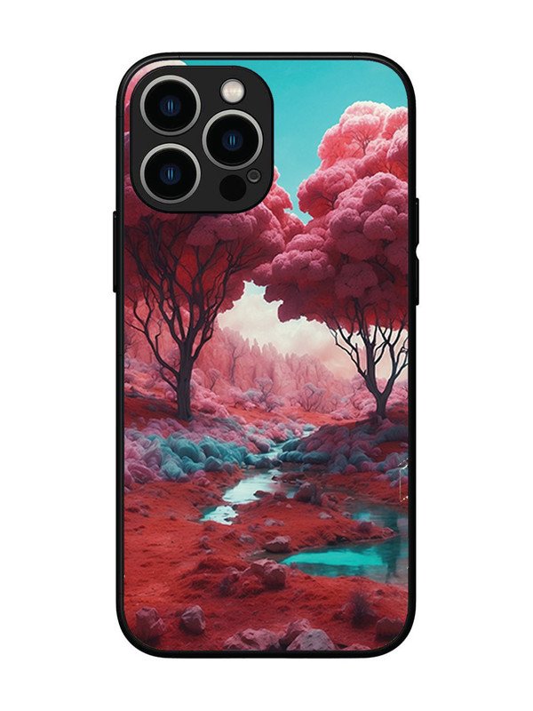 iPhone 13 Pro Max Pink Forest