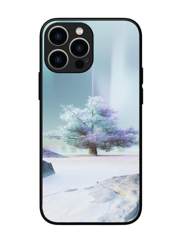 iPhone 13 Pro Max Tree on lceland
