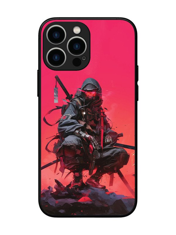 iPhone 13 Pro Max Cyberpunk Ninja Katana