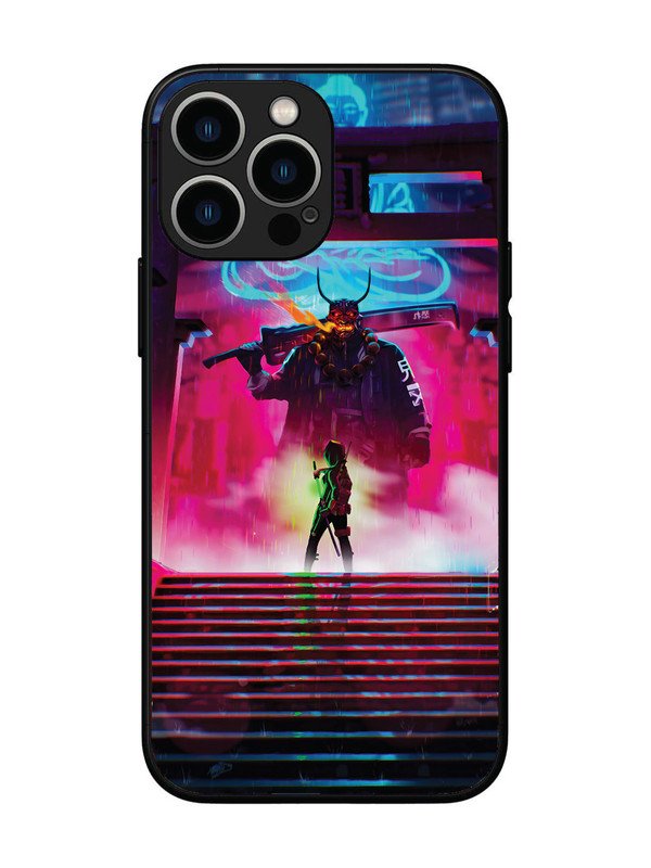 iPhone 13 Pro Max Cyberpunk Yokai Monster
