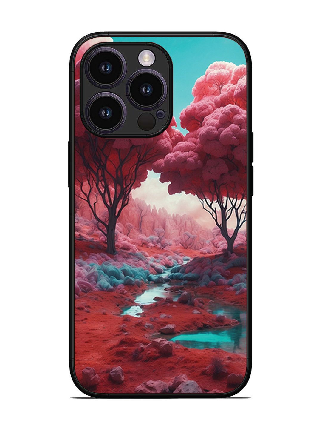 iPhone 13 Pro Pink Forest
