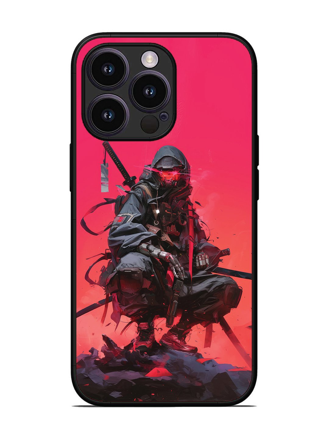 iPhone 13 Pro Cyberpunk Ninja Katana