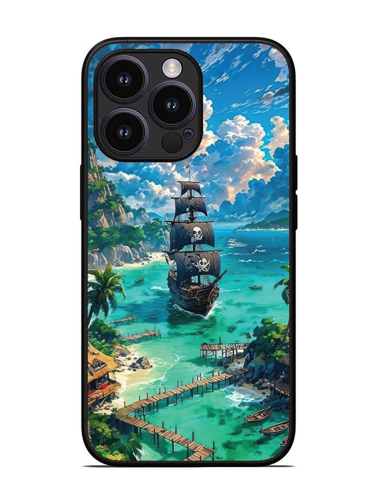 iPhone 14 Pro Pirate Ship Island