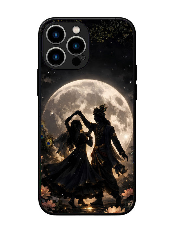 iPhone 13 Pro Max | 2D Metal | Where Souls Meet - Radha & Krishna | IP-13PM-452