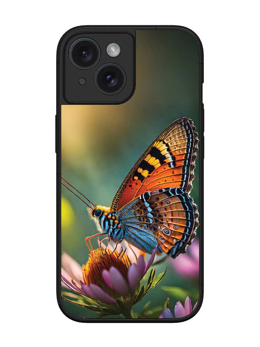 iPhone 14 Golden Hour Monarch Butterfly