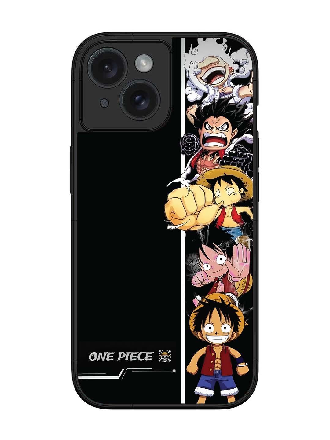 iPhone 15 Luffy Evolution Gear 5 Anime Art