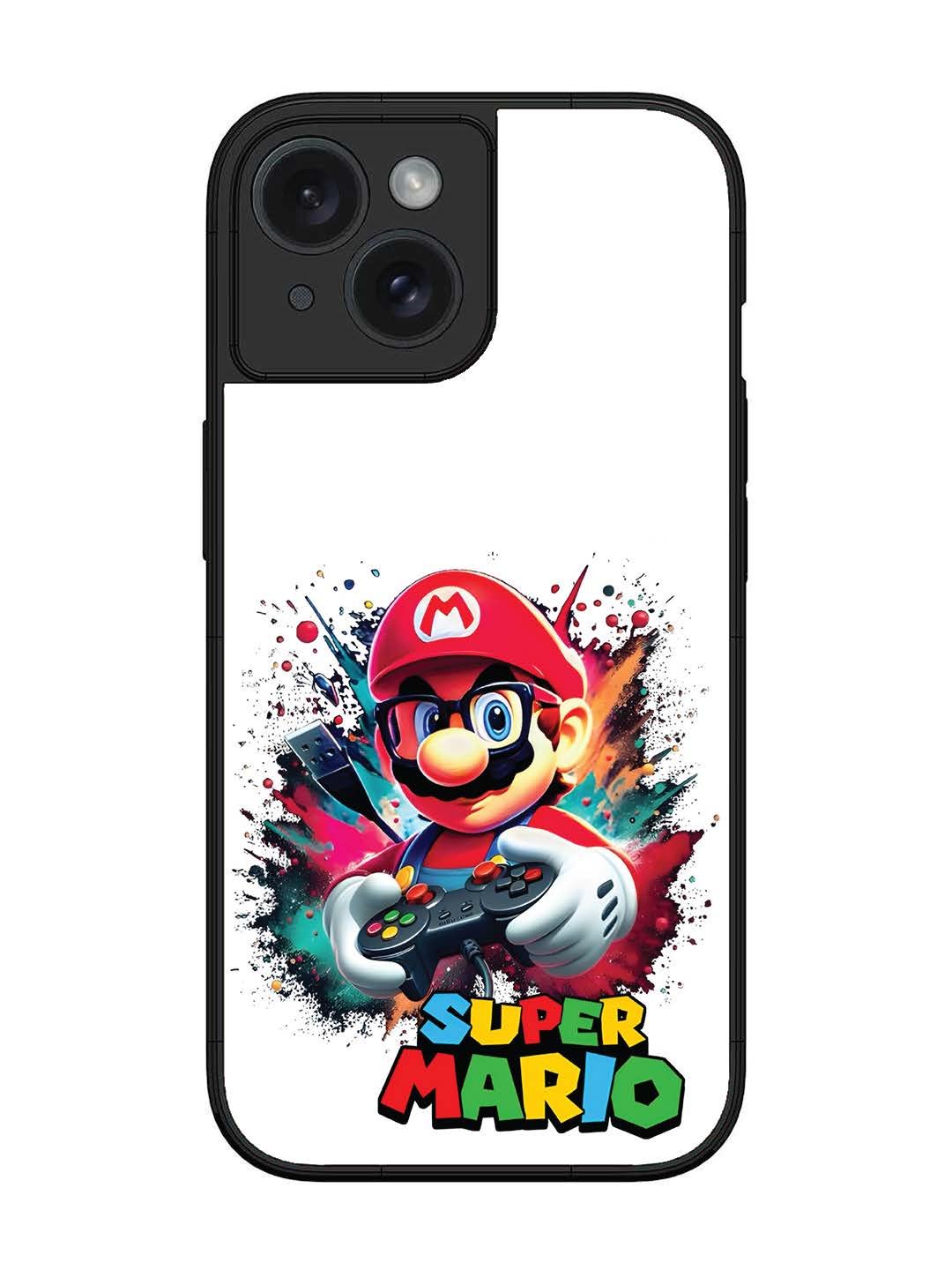 iPhone 14 Modern Mario Pro Gamer Splash