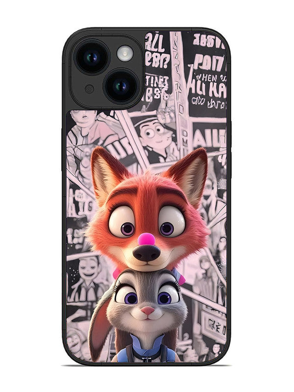 iPhone 14 Cute Nick wilde and judy hopps 2
