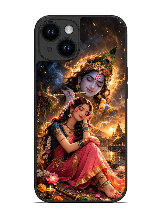 iPhone 14 Radha thinking of Krishna