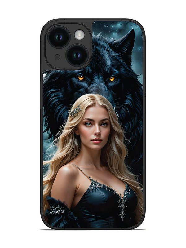 iPhone 15 Wolf & Girl