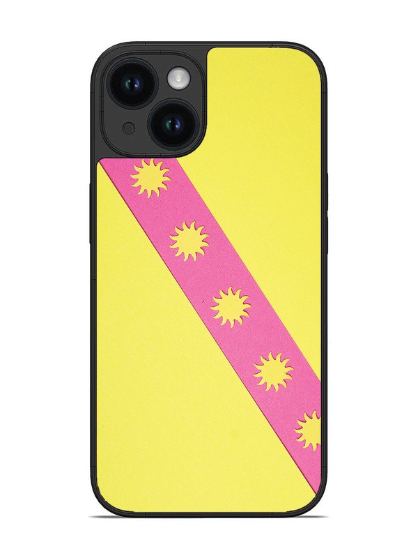 iPhone 15 Pick Strip on Yellow Colour