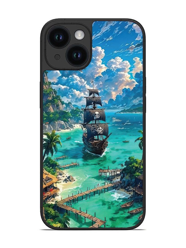 iPhone 14 Pirate Ship Island