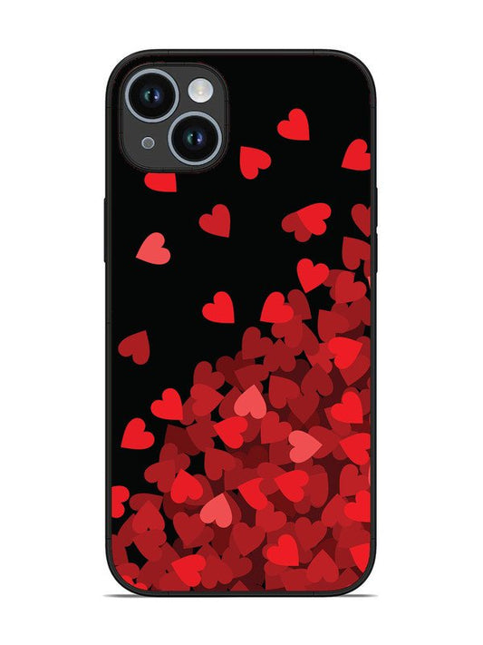 iPhone 14 Plus Red Hearts