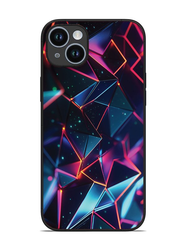 iPhone 14 Plus 3D Abstract Polygon