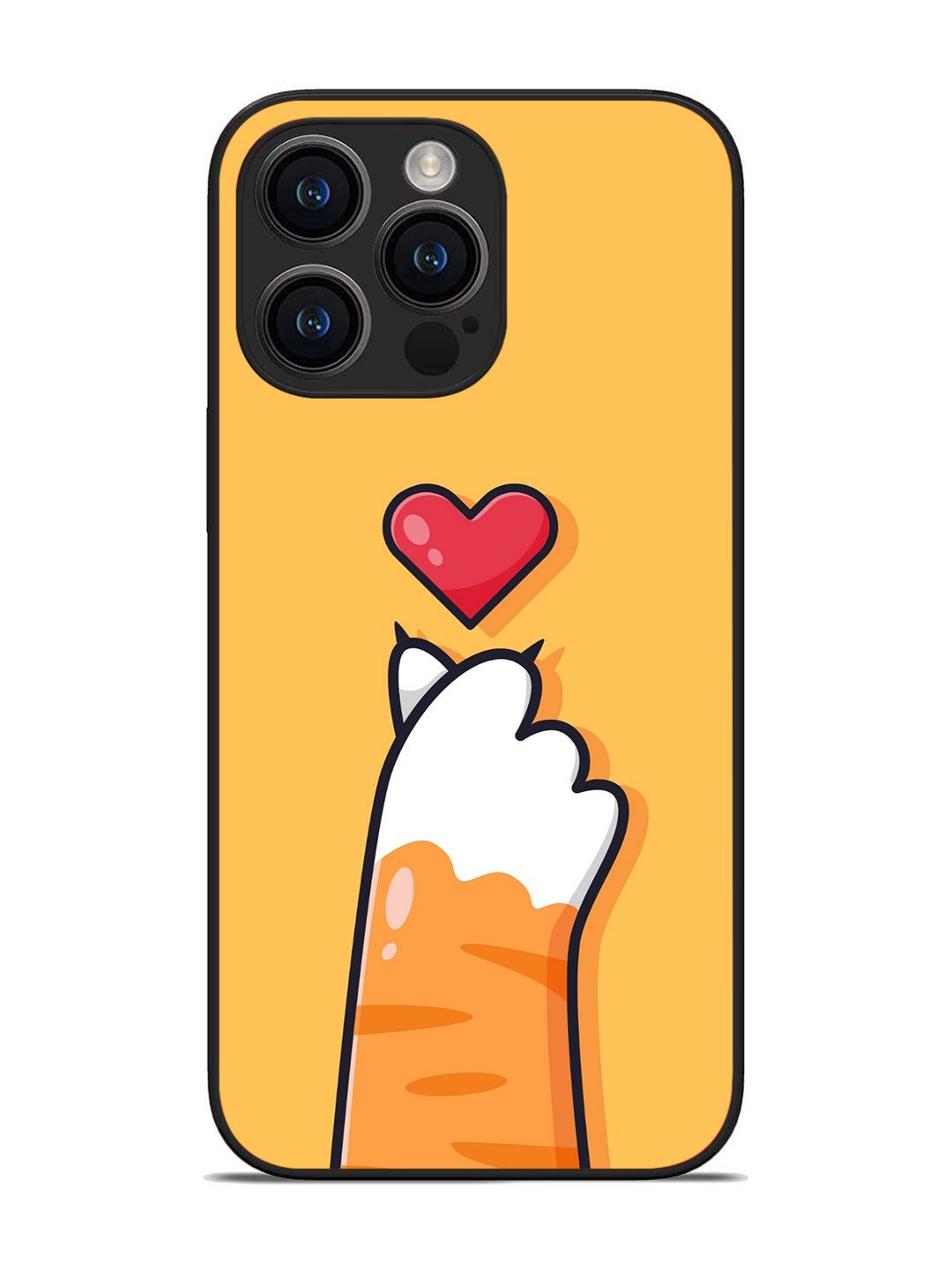 iPhone 14 pro max Heart Hand