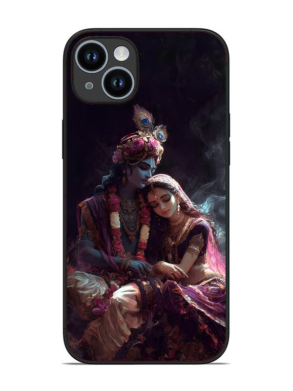 iPhone 14 Plus | 2D Metal | Radha Krishna Together | IP-14Pl-457