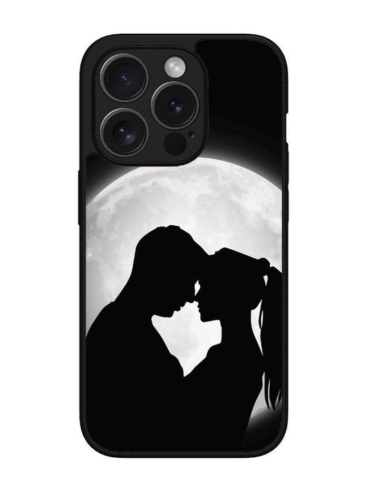 iPhone 15 Pro Max Couple on Moon