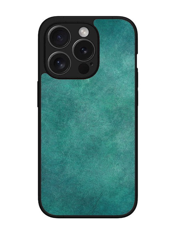 iPhone 15 Pro Jungle green with Scratches Marble
