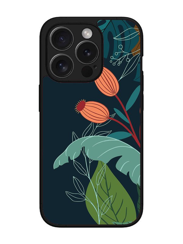 iPhone 15 Pro Plant Illustration