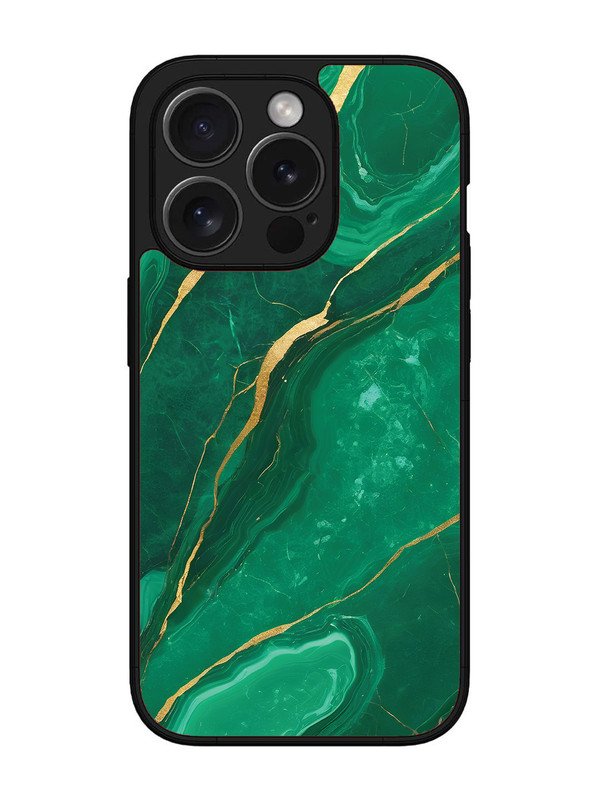 iPhone 15 Pro Citrus Green Marble