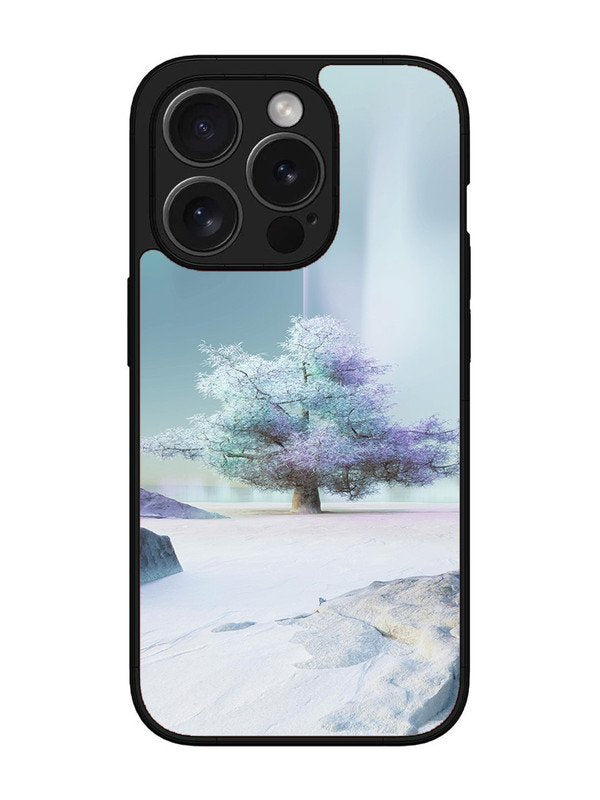 iPhone 15 Pro Tree on lceland