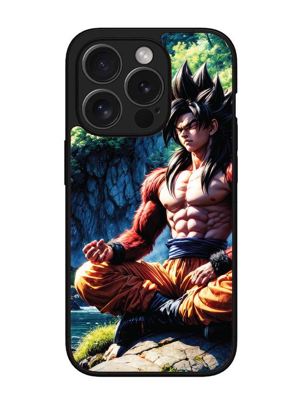 iPhone 15 pro Goku Super Saiyan