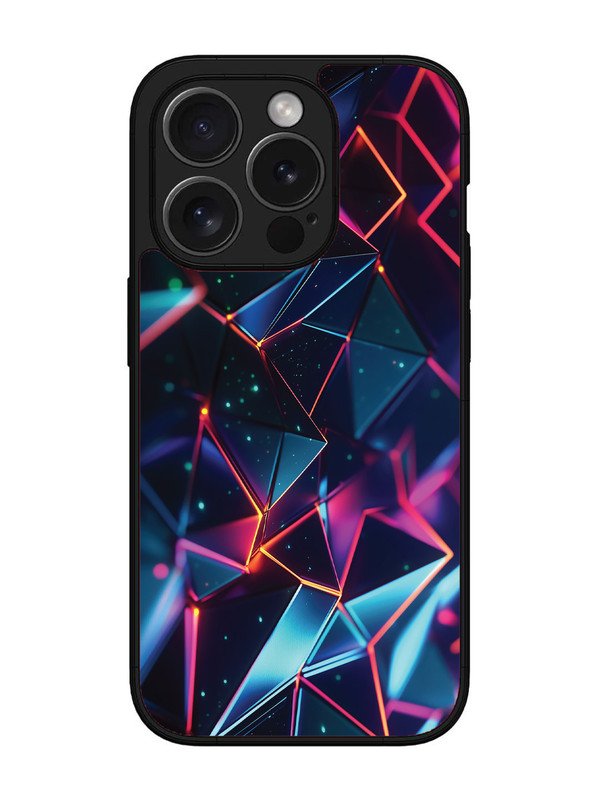 iPhone 15 pro 3D Abstract Polygon