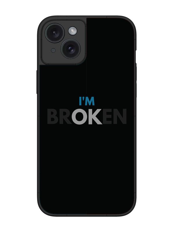 iPhone 15 Plus I'm Broken Dark Theme
