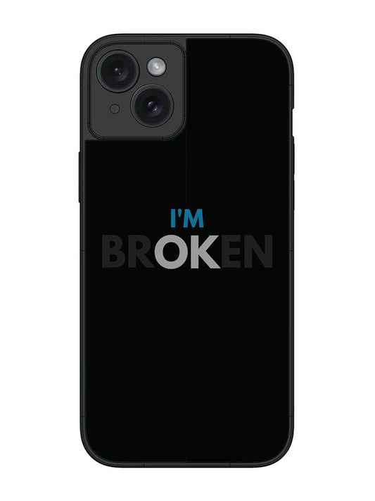 iPhone 15 Plus I'm Broken Dark Theme