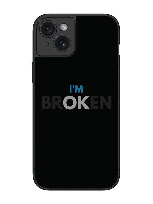 iPhone 15 Plus I'm Broken Dark Theme