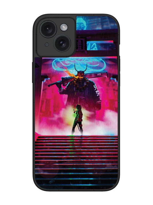 iPhone 15 Plus Cyberpunk Yokai Monster