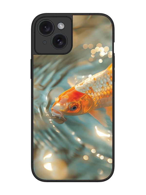 iPhone 15 Plus gold-fish-animal