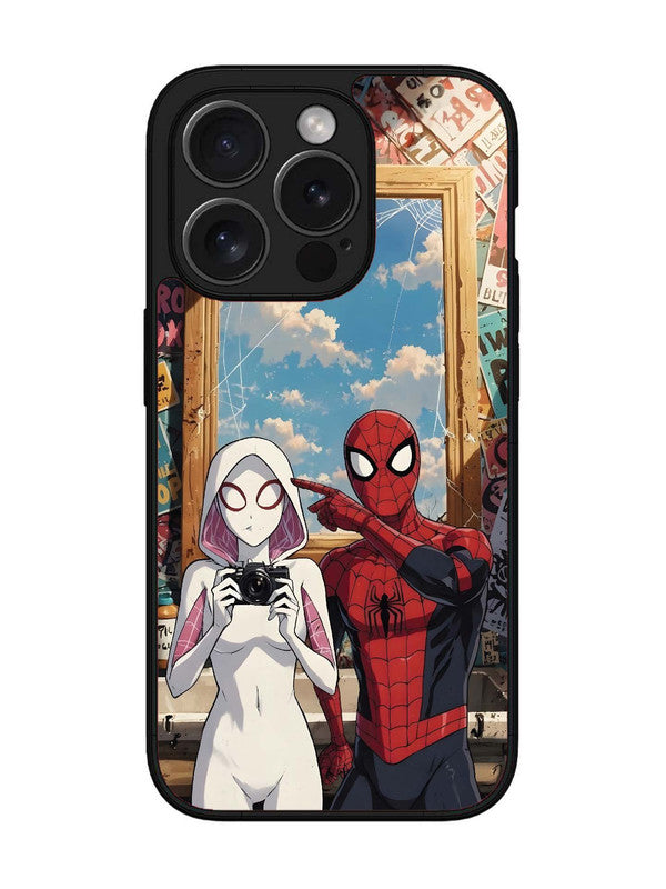iPhone 15 Pro Spiderman and Spiderwoman